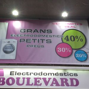 RB Rótulos fabricación de Lonas y Pancartas Barcelona