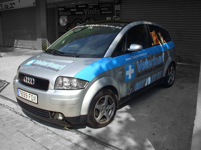 Rotulación de Vehículo Vinilo Corte